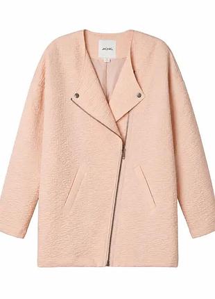 Утепленная удлиненная куртка косуха monki
