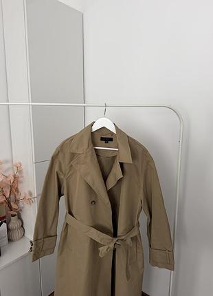 Жіночий тренч zara пісочного кольору