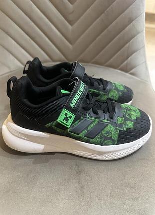 Дитячі кросівки adidas minecraft fortarun 4.0
