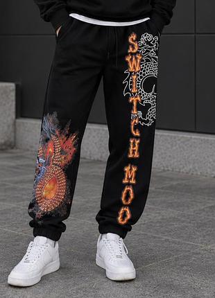 Pull&bear чоловічі джогери l з драконом switch mood