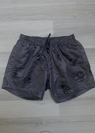 Стильні шорти плавки з принтом philipp plein р.м нові