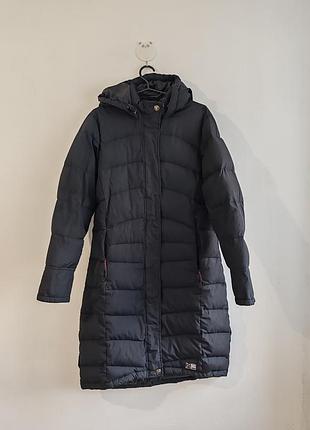 Куртка жіноча karrimor зимова довга чорна, розмір 14 (l/xl)