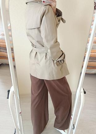 Вкорочений плащик, тренч uniqlo 3