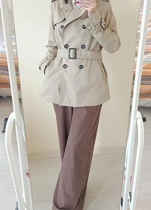 Вкорочений плащик, тренч uniqlo 4