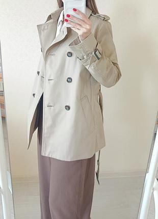 Вкорочений плащик, тренч uniqlo 7