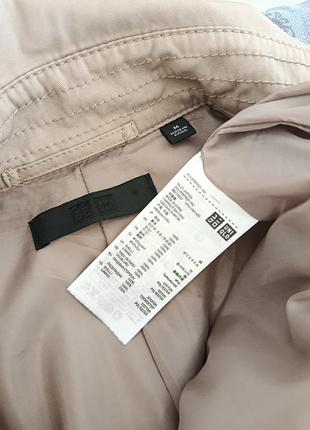 Вкорочений плащик, тренч uniqlo 8