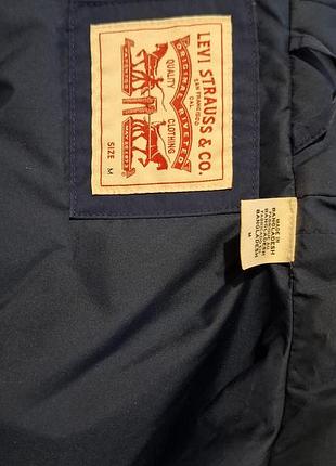 Парка levi's performance m, пух, синя 9