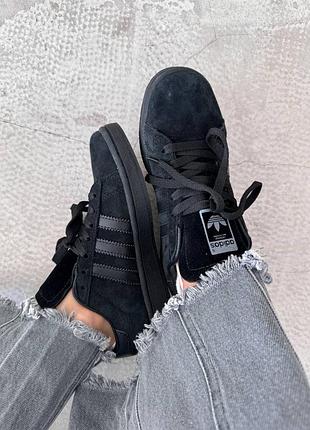 Кросівки adidas campus full black 2