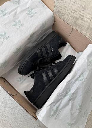 Кросівки adidas campus full black 7