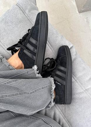 Кроссовки adidas campus full black