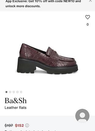 Шкіряні туфлі  ba&sh 2