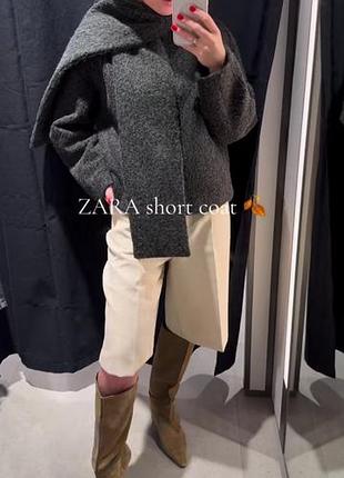 Пальто zara xs, s, m 2
