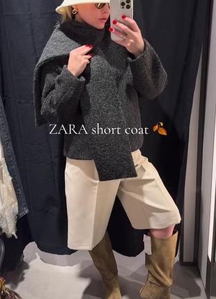 Пальто zara xs, s, m