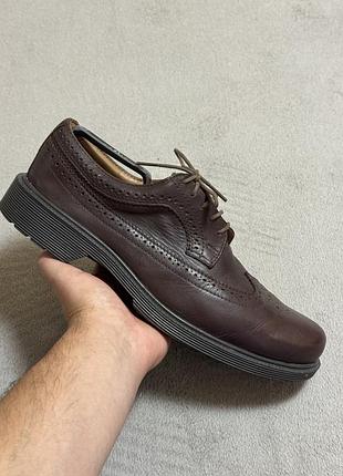 Dr martens frazier brogues oxfords  46р 30см туфлі броги оригінал оксфорди шкіряні