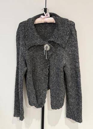Интересный винтажный кардиган