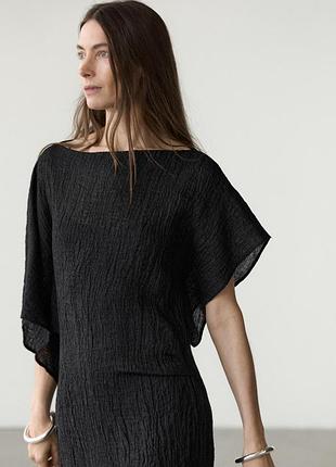 Льняное платье massimo dutti 3