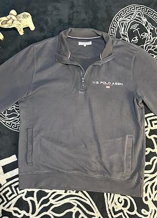 Кофта чоловіча u.s. polo assn сіра 2