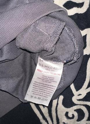 Кофта чоловіча u.s. polo assn сіра 3