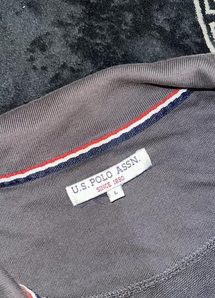 Кофта чоловіча u.s. polo assn сіра 4