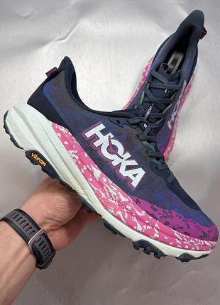 Кроссовки hoka speedgoat 6 stormy skies aqua breeze