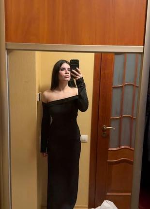 Сукня довга приталена 3