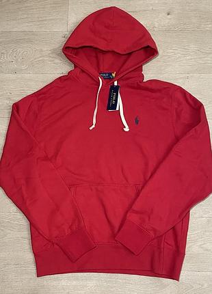 Худі чоловіче polo ralph lauren червоне
