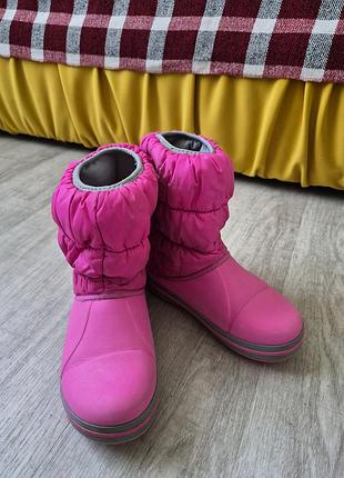 Чоботи crocs зимові теплі j3 розмір, eu 34-35 950₴