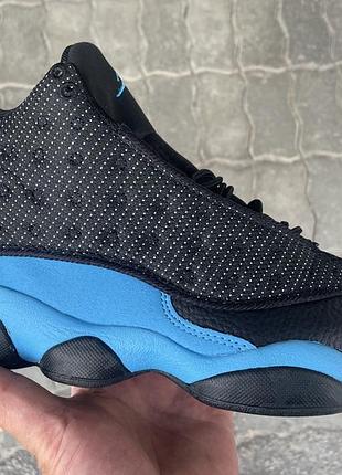 Кросівки чоловічі jordan 13 retro black university blue