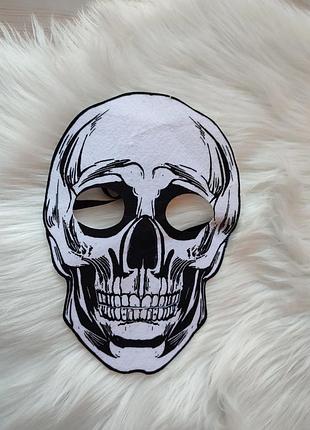 Маска карнавальна на хелловін halloween  для вечірок