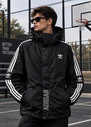 Куртка чоловіча adidas чорна
