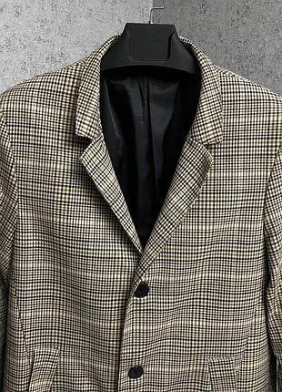 Чоловіче клітчате пальто від бренду h&m 3