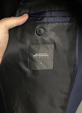 Чоловіче синє пальто від бренду burton 6