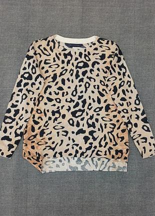 Джемпер m&amp;s 100% кашемир (marks &amp; spencer, свитер кашемировый леопард, свитер)