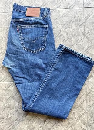 Levi’s штани джинси 👖 чоловічі 501 w33 l32сині виварені