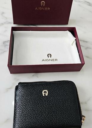 Гаманець жіночий картхлайдер кожа  -  aigner-нiмецький премiальний бренд- original