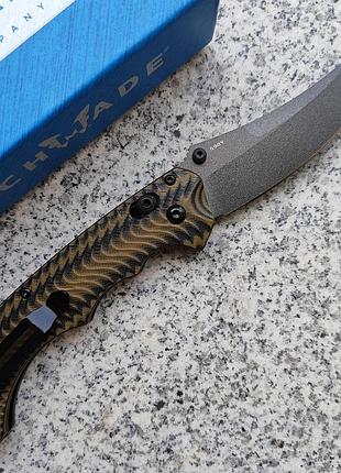 Нож benchmade 865 mini bedlam g10 7