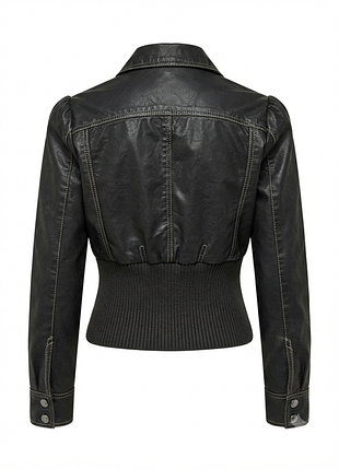 Шкіряна куртка river island 3