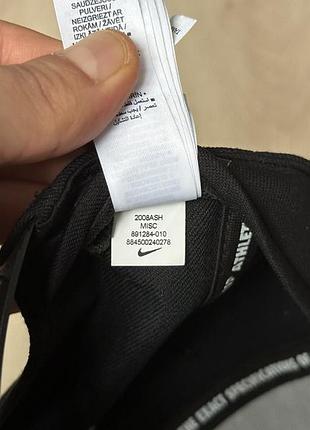 Чорна кепка nike pro dri fit 8
