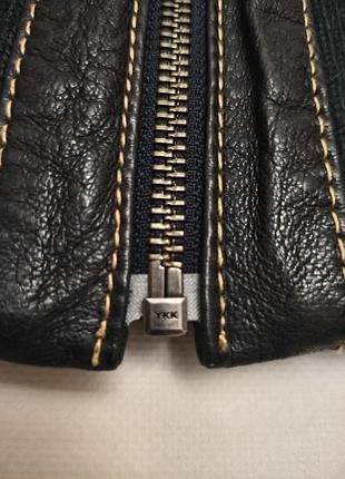 Шкіряна куртка river island 5