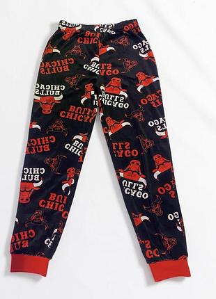 Піжамні штани для підлітків primark nba chicago bulls чорні
