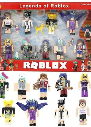 Набор фигурок фигурки roblox роблокс игровые 12 шт в коробке