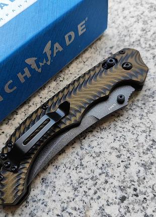 Нож benchmade 865 mini bedlam g10 9