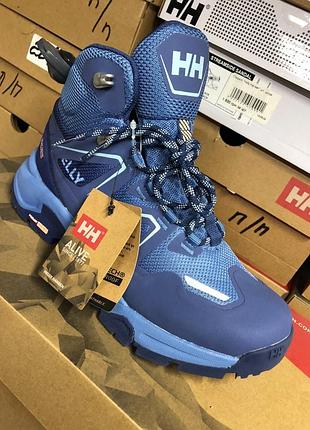 Трекінгові жіночі черевики helly hansen cascade mid ht у синьому забарвленні (azurite / ocean).37(22,5см);37,5(23см)