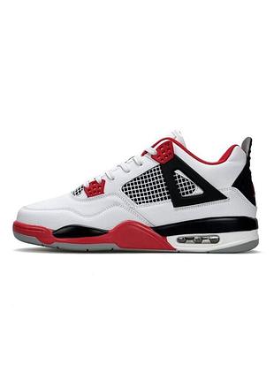 Чоловічі кросівки nike air jordan 4 retro fire red