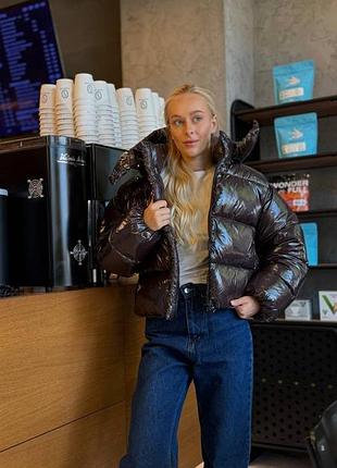 Пуховик mini укороченный 3