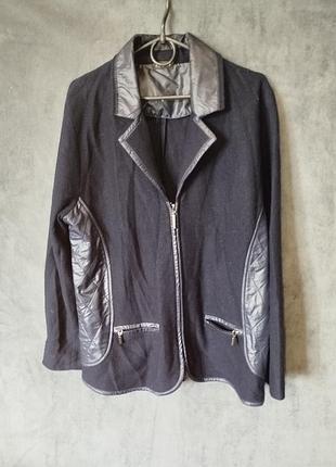 Gerry weber. 100%вовна.жіночий блейзер.великий розмір.
