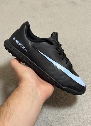 Nike jr. mercurial vapor 16 club 38.5р 24см сороконіжки футбольні оригінал