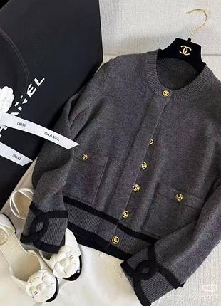 Естетичні кофти кардигани chanel нова колекція