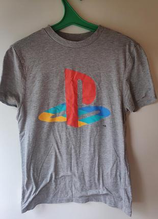 Серая футболка playstation, s
