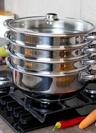 Мантоварка arian 5 пред. 30 см mantı pot